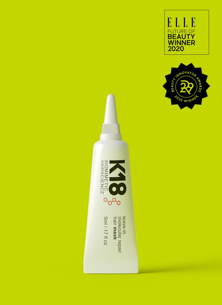 K18 maska za molekularnu obnovu kose bez ispiranja 5 ml